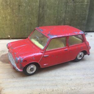 Vintage 1960 Corgi Toys 225 Austin Seven Car Red
